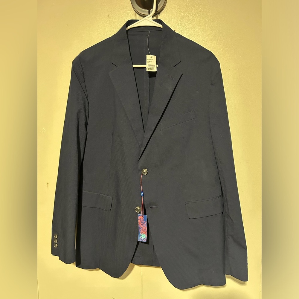 Ko Egara Suit Jacket Navy Size L
